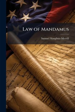 Cover Law of Mandamus