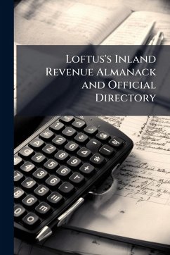 Cover Loftus's Inland Revenue Almanack and Official Directory
