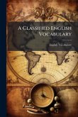 A Classified English Vocabulary