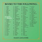 BOOKS TO THE FOLLOWING.