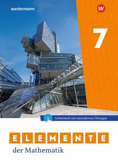 Cover Elemente der Mathematik SI 7. Arbeitsheft mit Lösungen und interaktiven Übungen. Ausgabe für Niedersachsen