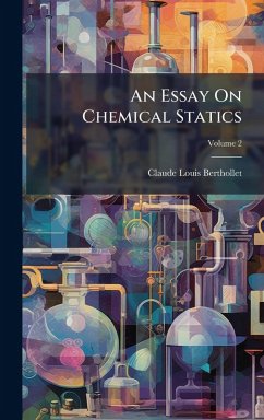 Cover An Essay On Chemical Statics