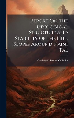 Cover Report On the Geological Structure and Stability of the Hill Slopes Around Naini Tal
