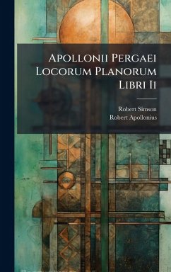 Cover Apollonii Pergaei Locorum Planorum Libri Ii
