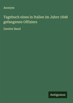 Cover Tagebuch eines in Italien im Jahre 1848 gefangenen Offiziers