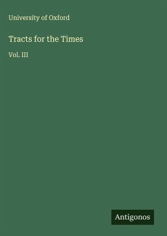 Tracts for the Times - University Of Oxford