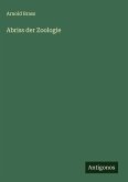 Abriss der Zoologie Abriss der Zoologie