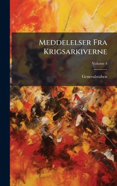 Cover Meddelelser Fra Krigsarkiverne