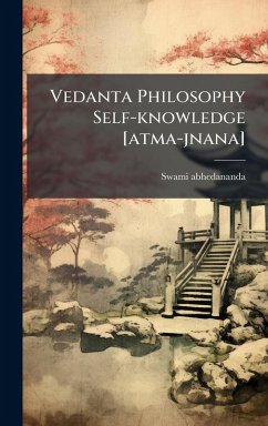 Cover Vedanta Philosophy Self-knowledge [atma-jnana]