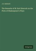 The Remarks of M. Karl Simrock on the Plots of Shakespeare's Plays