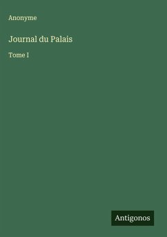Journal du Palais - Anonyme