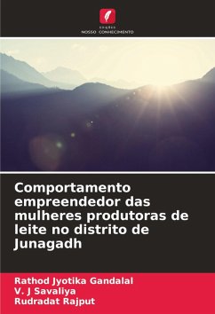 Comportamento empreendedor das mulheres produtoras de leite no distrito de Junagadh - Gandalal, Rathod Jyotika;Savaliya, V. J;Rajput, Rudradat