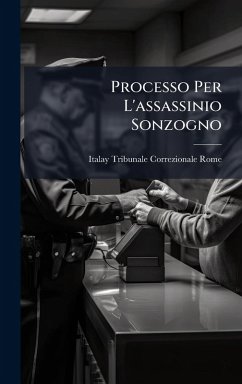 Cover Processo Per L'assassinio Sonzogno