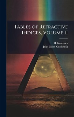 Cover Tables of Refractive Indices, Volume II
