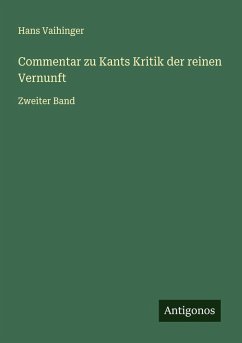 Cover Commentar zu Kants Kritik der reinen Vernunft