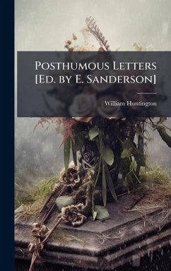Cover Posthumous Letters [Ed. by E. Sanderson]