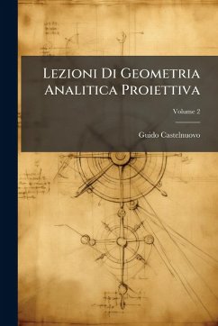 Cover Lezioni Di Geometria Analitica Proiettiva