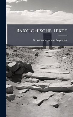Cover Babylonische Texte