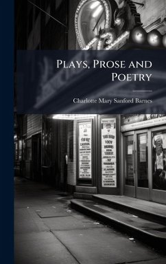 Cover Plays, Prose and Poetry
