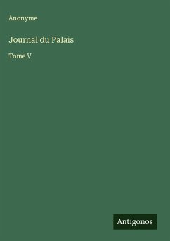 Journal du Palais - Anonyme
