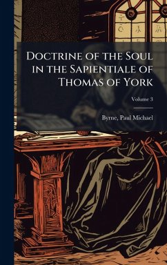Cover Doctrine of the Soul in the Sapientiale of Thomas of York