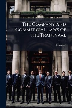 Cover The Company and Commercial Laws of the Transvaal