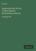 Regierungs-Blatt für das Großherzogthum Mecklenburg-Schwerin Regierungs-Blatt für das Großherzogthum Mecklenburg-Schwerin
