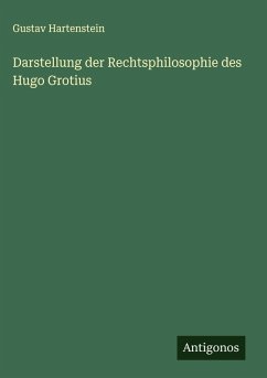 Cover Darstellung der Rechtsphilosophie des Hugo Grotius
