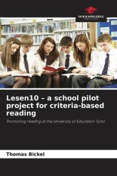 Cover Lesen10 - a school pilot project for criteria-based reading