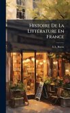 Histoire De La LittÃ(c)rature En France