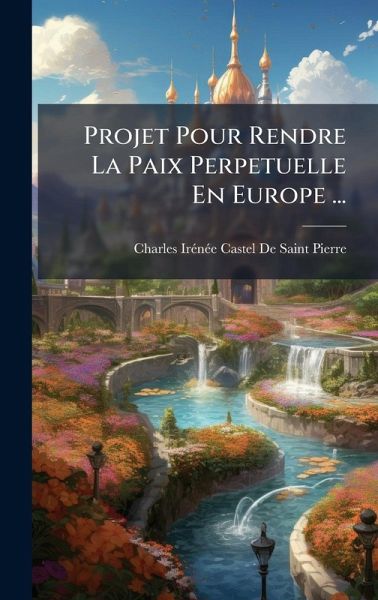 Projet Pour Rendre La Paix Perpetuelle En Europe ... Projet Pour Rendre La Paix Perpetuelle En Europe ...