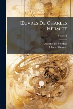Cover Å'uvres De Charles Hermite