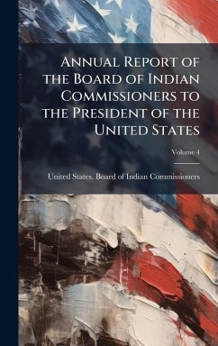 Cover Annual Report of the Board of Indian Commissioners to the President of the United States