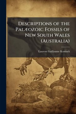Cover Descriptions of the PalÃ]ozoic Fossils of New South Wales (Australia)