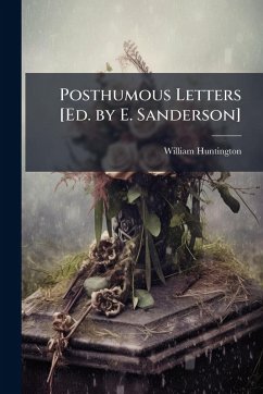 Cover Posthumous Letters [Ed. by E. Sanderson]