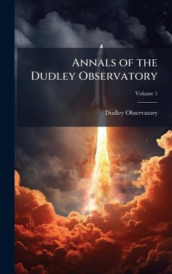 Cover Annals of the Dudley Observatory