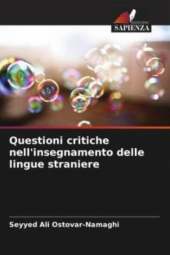 Cover Questioni critiche nell'insegnamento delle lingue straniere
