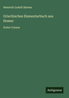 Cover Griechisches Elementarbuch aus Homer