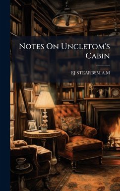 Cover Notes On Uncletom's Cabin