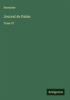 Cover Journal du Palais