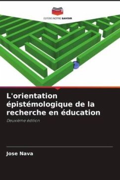 Cover L'orientation épistémologique de la recherche en éducation