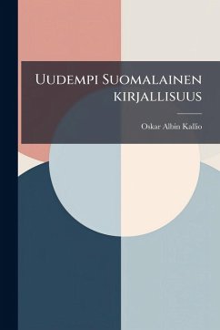 Cover Uudempi Suomalainen kirjallisuus