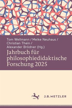 Cover Jahrbuch für philosophiedidaktische Forschung 2025