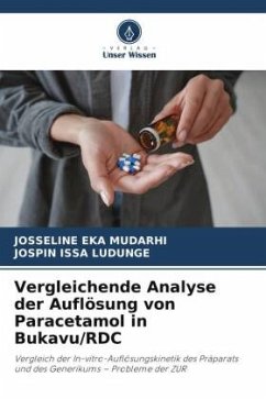Cover Vergleichende Analyse der Auflösung von Paracetamol in Bukavu/RDC