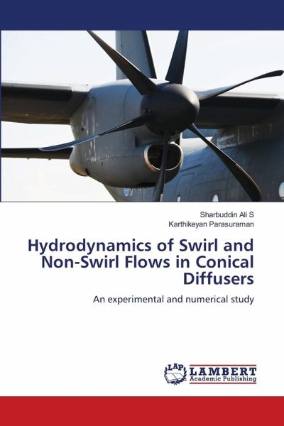 Hydrodynamics of Swirl and Non-Swirl Flows in Conical Diffusers
