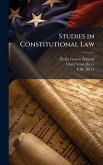 Studies in Constitutional Law