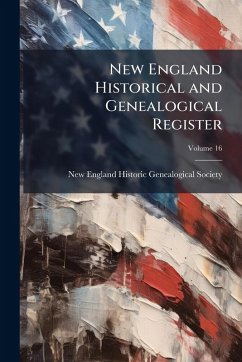 Cover New England Historical and Genealogical Register