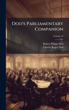 Dod's Parliamentary Companion Cover Dod's Parliamentary Companion