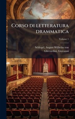 Cover Corso di letteratura drammatica