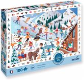 Calypto 3907503 - Wintersport, Kinder-Puzzle, 100 XL-Teile Calypto 3907503 - Wintersport, Kinder-Puzzle, 100 XL-Teile